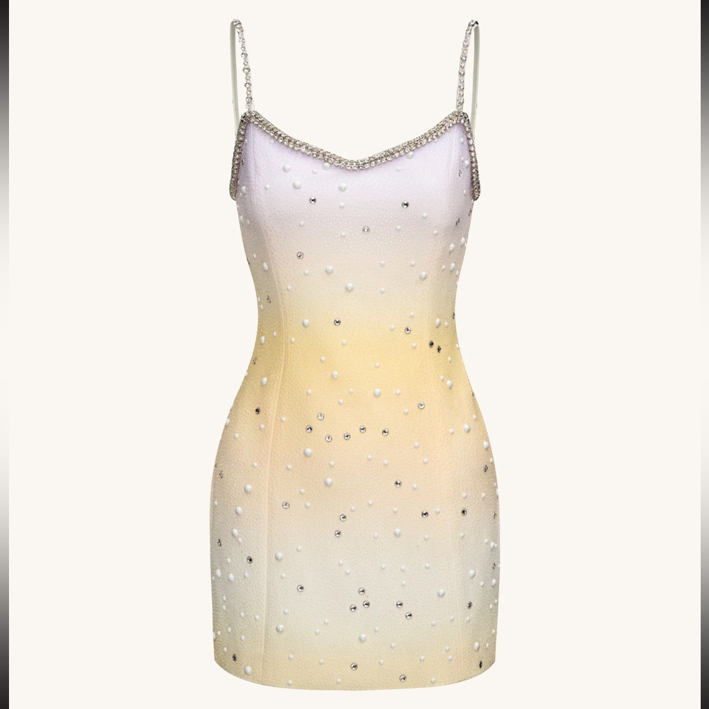 Sophia Crystal Embellished Mini Dress